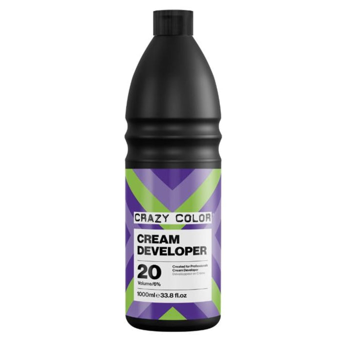 Crazy Colour Cream Developer Vol 20 1000ml