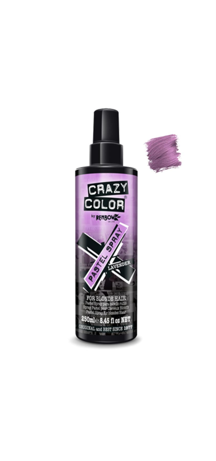 Crazy Colour Pastel Spray Lavender 250ml